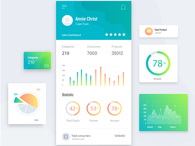 Sales Dashboard Application amazon application application design application ui dashbaord dashboard dashboard design dashboard ui design dribbble graphs sales sales page sales tool ui ux web