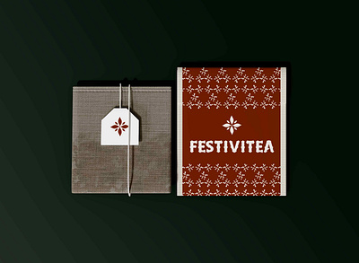 Festivitea Branding branding christmas design festivitea logo tea tea brands