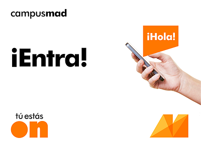 Banner con claim branding design flat logo web