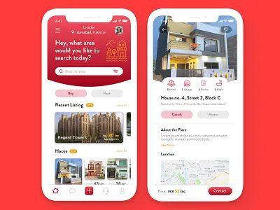 Real Estate App app mobile app property app real estate app realestateapp ui uidesign