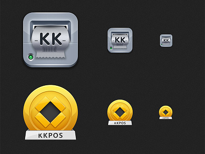 Hand drawn icons two icon design ui