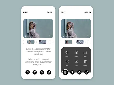 Tool Short Video APP ui 应用 设计