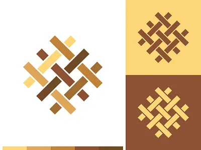 Logo Design Concept for Wood Flooring Company by Ilarion Ananiev brand design branding design digital flat design floor flooring company graphic graphic design hardwood icon identity ilarion ananiev ilarionananiev illustration laminate logo design logomark logotype woodcut