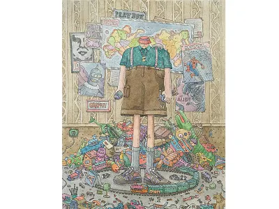 childhood passed animation app charachter charachter design design flat graphic illustration illustrator logo photoshop story summer travel type typography ui vector web website