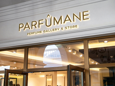 Parfumane - Branding brand branding corporate branding corporate identity design luxury luxury brand luxury branding parfume parfume brand premium signage signage design signboard