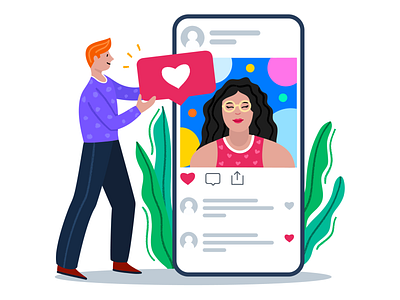 Colourful & Fun Illustrations - Likes adobe artwork handdrawn home illustration illustrator instagram mobile presentation printing sketchapp vector web
