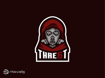 Gas mask Mascot Logo branding design esport esport logo icon identity logo mark mascot mascot logo