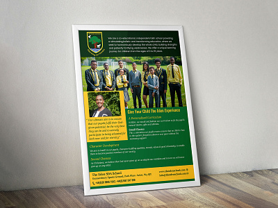 School Flyer Design ad advertisement banner design flyer graphics instagram nisha nisha droch nisha f1 school