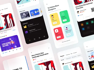 Designer app app design ui ux