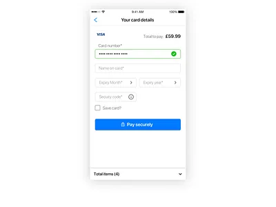 Daily UI challenge - Card details Page (Day 2) carddetails dailyui design digital ui