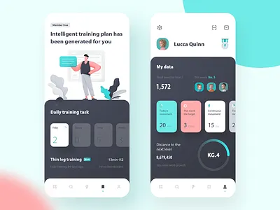 Keep redesign app design illustration illustrator ui ux 插图 设计
