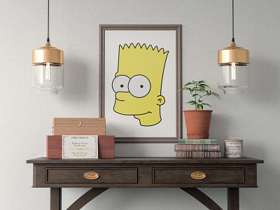 Bart Simpson Illustration illustration illustrator portrait simpson