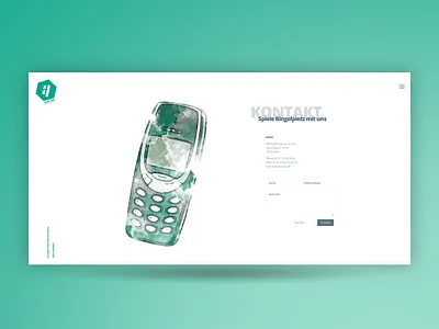 Web Contact Page contact contact form contact us ui watercolor watercolor illustration webdesign