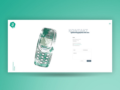 Web Contact Page contact contact form contact us ui watercolor watercolor illustration webdesign