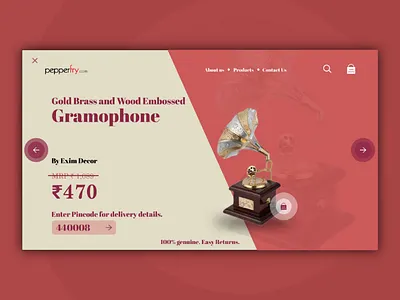 Furniture Website UI design furlenco great illustration illustrator pepperfry ui uidesign website