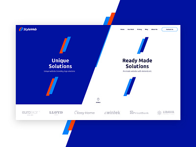 StyleWeb 2019 agency logo agency website clean digital agency interactive logo logo design modern styleweb web design web interfaces webdesign website