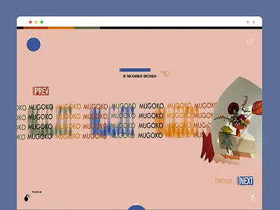 portfolio landing page branding clean color designer effects icon illustration interface landing page minimal pastel color pattern photoshop portfolio design slider typography ui design ux vector web