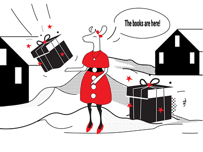 New Books art art collective black and white branding deer deer illustration design digital art digital illustration digital store ecommerce halx halx store illustration illustrationdaily mascot mascot character