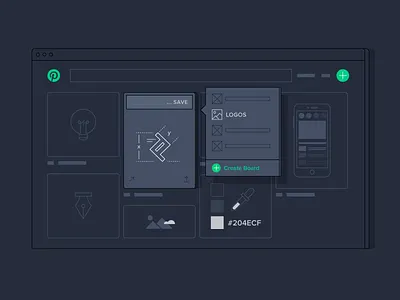 Pinterest for Designers – An Overview designer life designinspiration product design tools and tutorials ui ui design visualdesign