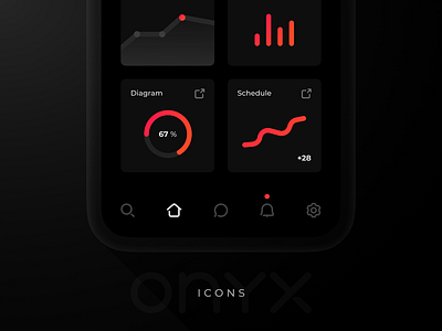 ONYX Icons apps design e commerce form icons illustration interface mobile print set site ui vector web website
