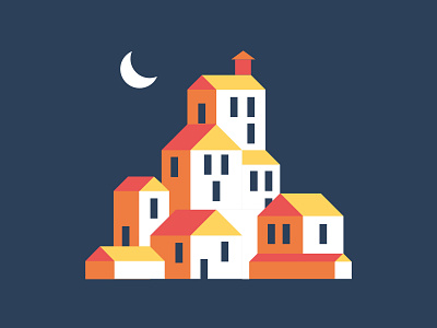Haus design flat design graphic design haus home illustration illustrator isometric simple squamish sticker vancouver