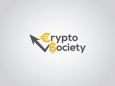 CRYPTO Currency Exchange LOGO app branding design flat flat logo icon illustration logo logo design logodesign minimal type typography ui ux vector web
