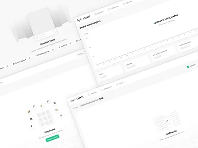 Amondo - Empty States clean ui desktop empty state empty states simple ui ui design user interface user interface design user interface ui ux web