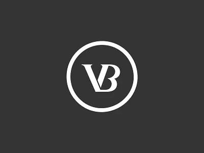 Vick Ben branding brandmark creative design designer freelancer geometric identity letter logo logo design logo designer mark minimal monogram personal simple symbol vb vick ben