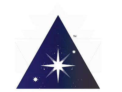 Starpike Logo blue logo branding design illustration logo logo blue white logo branding package design logo design logodesign vector