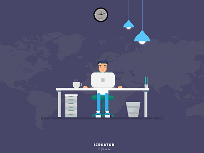 working boy adobe photoshop adobe photoshop illustration animation art artworks branding design fashion gradient graphic design graphics graphics design graphics package icon illustration logo photoshop typography ux vector
