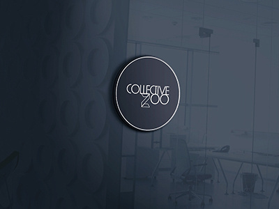Collfcime zoo logo abstract round logo unique logo zoo logo