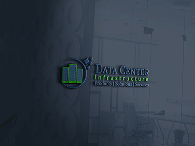 Data center logo creative logo logo technology logo unique logo vector