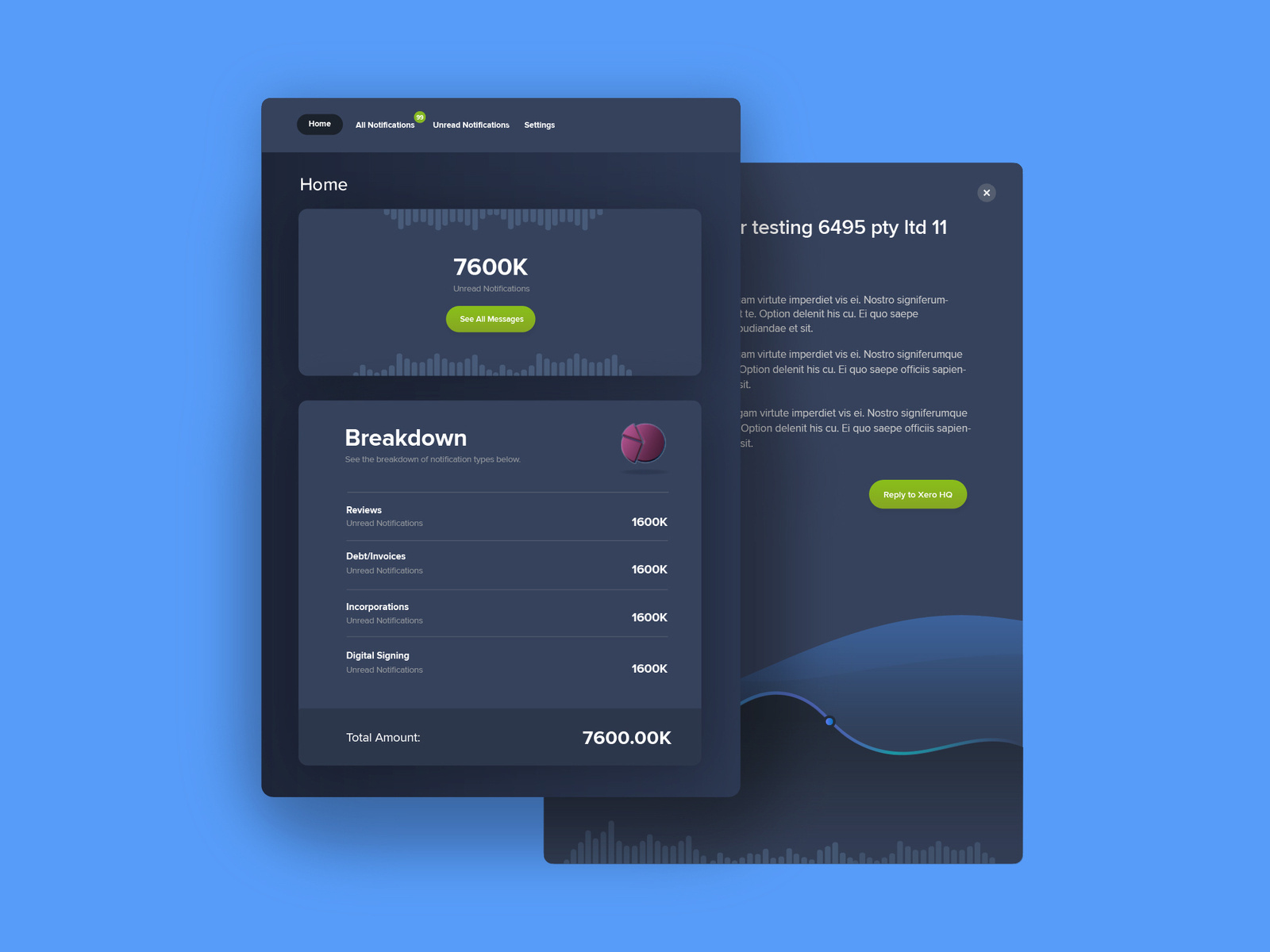 Notifications Update by Adam on Dribbble