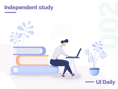 UI Daily#002 app illustration ui