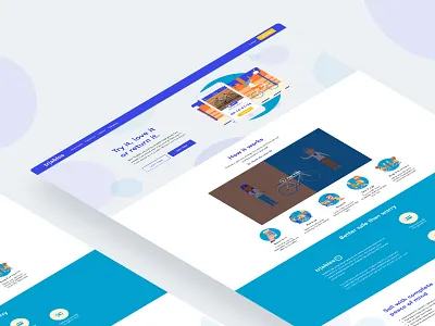 Triables.com.au design illustration ui vector web website