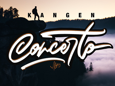 Concerto lettering logo