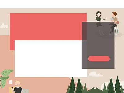 Background for LP background design forest graphic illustration layout layout design ui uxui