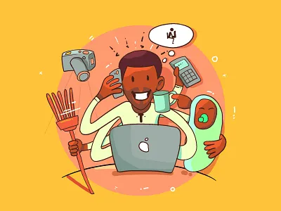 Freelancing animation app art character animation characterdesign characterdevelopment dribbler illustration vector