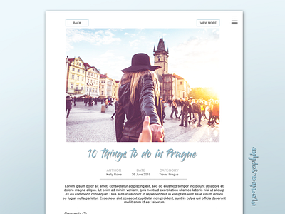 035 Blog Post blog blog design blog post daily 100 challenge daily100 dailyuichallange dailyuichallenge design photography ui web