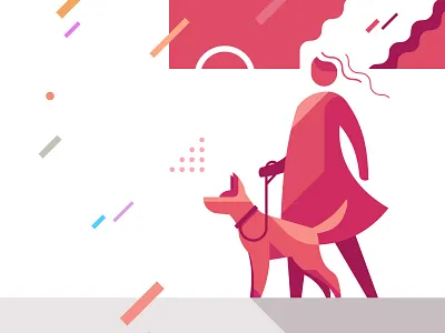 Dog training school | illustration dogs illustration vector