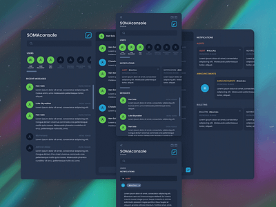 SOMA console creative direction design digital figma graphic design public safety ui ux