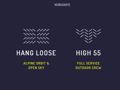 Sanmiguel Degree55 Hotel Corporate Identity branding design iconography identity branding