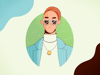 Stylin' & Profilin' character fashion illustration procreate