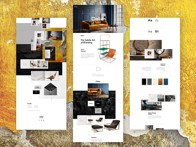 Taron Badalian Dribbble Project Branding Design art direction brand brand design brand identity branding branding design color design flat furniture interior logo logos logotype popular typography vector