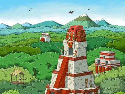 City life. the Lost City animation anime artwork beach cartoon character character design concept cool cute design drawing game game art game design gamedev illustration kids maya