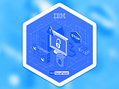 cybersecurity adobe illustrator cybersecurity graphic design illustration sticker design