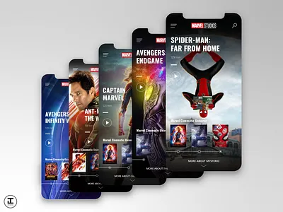 MCU App Concept: Spider-Man: Far From Home (#23) app avengers design design inspiration iron man marvel marvel comics marvelcinematicuniverse mcu movie movie app movies sketch spider man spider man far from home spiderman superhero ui ui trends ux