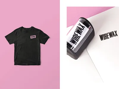 WIREWAX Merchandise Mockups brand branding merch merch design merchandise stamp tshirt