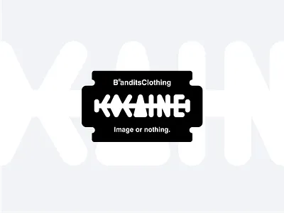 Play With type - Cocaine 2 addict brandits branfing cocaine drug logo play powder type typecase typography white