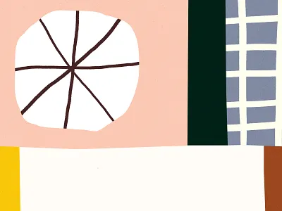 Comp Study blue bold brown color design green illustration pattern pink shape shapes texture vector white yellow